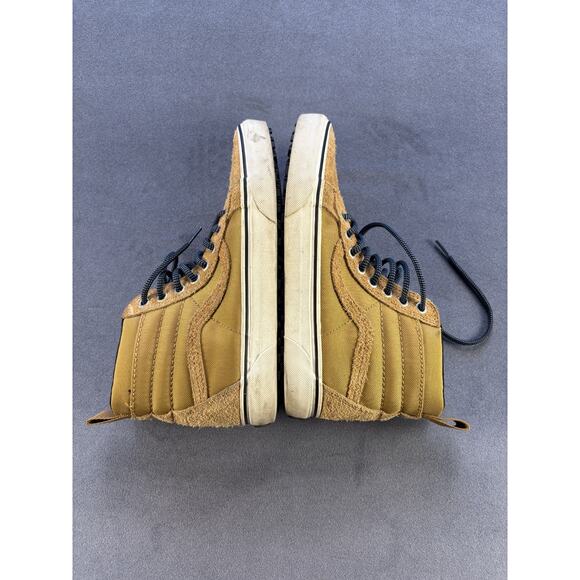 Vans Brown Suede High Tops Mens 6.5 Womens 8 - Picture 7 of 10